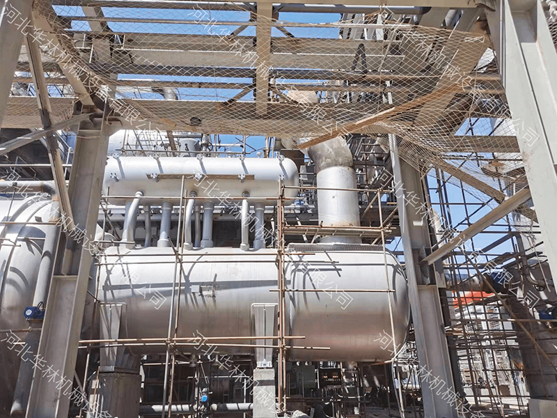 寧夏廢熱鍋爐項(xiàng)目現(xiàn)場(chǎng)